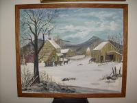 Winter Scenes - Winter Wonderland - Acrylic