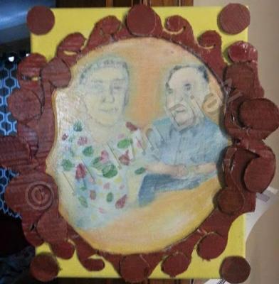 My Art - Grandparents - Acrylic