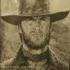 Clint Eastwood - Pencil Drawings - By Marlene Despres, Photo Realism Drawing Artist