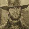 Clint Eastwood - Pencil Drawings - By Marlene Despres, Photo Realism Drawing Artist