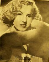 Marilyn Monroe - Pencil Drawings - By Marlene Despres, Photo Realism Drawing Artist