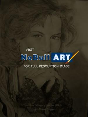 Celebrity Portraits - Bridget Fonda - Pencil