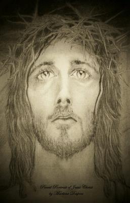 Personal Collection - Jesus Praying - Pencil