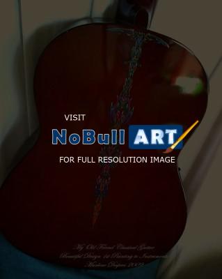 Personal Collection - Accent Design For Guitars  #5 - Oil Based Enamel Paint