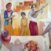 Feast - Acrylics Paintings - By Iman Agayev, Figurative Painting Artist