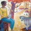 Autumn - Acrylics Paintings - By Iman Agayev, Realisim Painting Artist