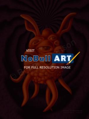 Sick Bunny Vortex - Sick Bunny Vortex - Digital Painting