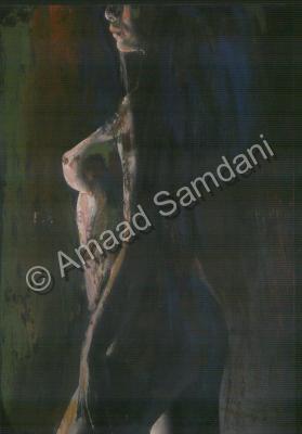 Artist - My Black Angel - Oil On Canvas