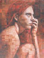 Engaging The Intellect - Acrylic Paintings - By Anita Dewitt, Figurative Paintings Painting Artist