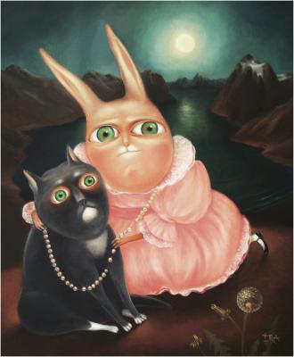 Original Paintings - Sold - Love Story - Acrylic On Canvas