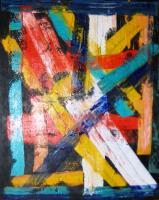 Step Up - Acrylic Paintings - By David Delaine Pruitt, Abstract Painting Artist