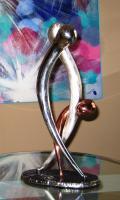 Family - Metal Sculptures Sculptures - By David Delaine Pruitt, Abstract Sculpture Artist