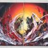 You Decide - Acrylics On Canvas Paintings - By Melvern Young, Abstract Painting Artist