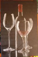 Aa - Red Wine - Oil On Canvass