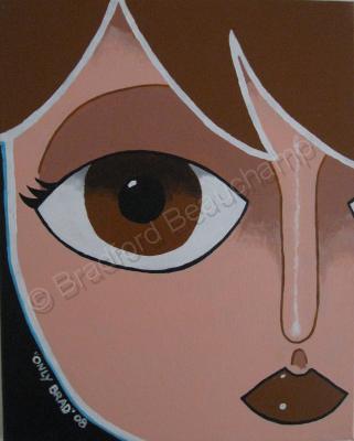 Paintings - Amber - Acrylic On Canvas