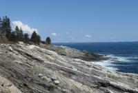 Landscape Photography - Near Pemaquid Light   April 2012 - Digital