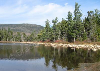 Landscape Photography - Lake Near The Kancamagus Highway Nh - Digital