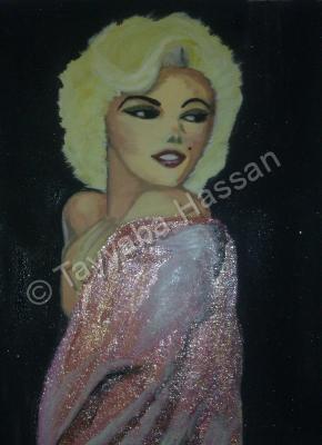 Oil Paintins - Marilyn Monroe - Oil Painting