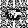 White Tigers - Digital Printmaking - By Coelina Jones, Abstract Printmaking Artist
