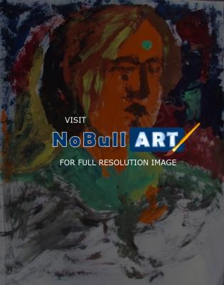 Jalpaiguri Art Gallery - My Moom - Acreylic On Canvas