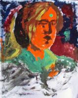 Jalpaiguri Art Gallery - My Moom - Acreylic On Canvas