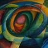 Power Clouds 13 - Watercolor-Paper Paintings - By Pracha Yindee, Abstract Painting Artist