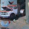 My Old Truck - Oil Paintings - By Howard Scherer, Realistic Landscape Painting Artist