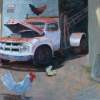 My Old Truck - Oil Paintings - By Howard Scherer, Realistic Landscape Painting Artist