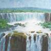 The Falls - Oil Paintings - By Howard Scherer, Realistic Landscape Painting Artist