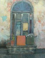 Ancient Dwelling 2 - Pastel Paintings - By Howard Scherer, Realistic Landscape Painting Artist