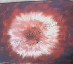 Paintings - Dandelion - Acrylic Paints