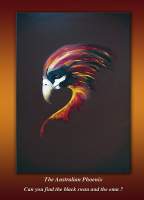 The Australian Phoenix - Oil On Canvas Paintings - By Paol Serret, Figurative Painting Artist