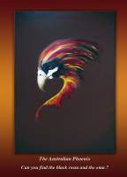 The Australian Phoenix - Oil On Canvas Paintings - By Paol Serret, Figurative Painting Artist