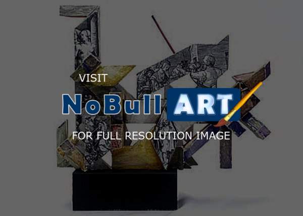 Sculptures - The Bull - Recycling Material