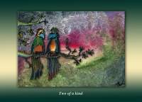 Bird - Two Of A Kind - Oil On Canvas