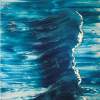 The Perfect Wave - Mixed Medium Paintings - By Paol Serret, Figurative Painting Artist