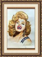 Portrait - Marilyn Monroe - Watercolor