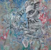 Laufbahn Der Naiad - Acrylic On Canvas Paintings - By Dimitri Wall, Pop Surr Painting Artist