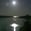 Moon Over The Water - Digital Photography - By Shane Metler, Scenery Photography Artist