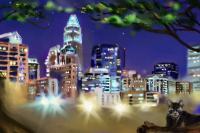 The Queen City - Corel Painter Digital - By Mark Givens, Digital Painting Digital Artist