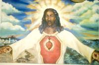 Markgivens - Black Jesus - Oil Painting