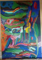 Abstract Paintings - Morvah - Acrylic