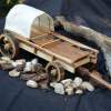 Transpot Wagon - Mixed Woodwork - By Jacques Burger, Realism Woodwork Artist