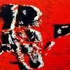 My Poppy - Ink On Paper Printmaking - By Helen Gallaway, Contemporary Printmaking Artist