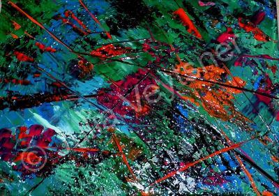 Abstract Expressionism - 31-1-13 - Acrylics