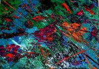 31-1-13 - Acrylics Paintings - By Julia Veytsner, Abstract Painting Artist