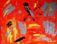 No Name - Acrylics Paintings - By Julia Veytsner, Abstract Painting Artist