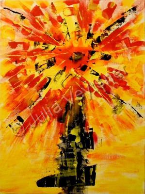 Abstract Expressionism - No Name - Acrylics