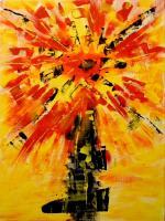 No Name - Acrylics Paintings - By Julia Veytsner, Abstract Painting Artist