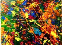 31-1-13 - Acrylics Paintings - By Julia Veytsner, Abstract Painting Artist